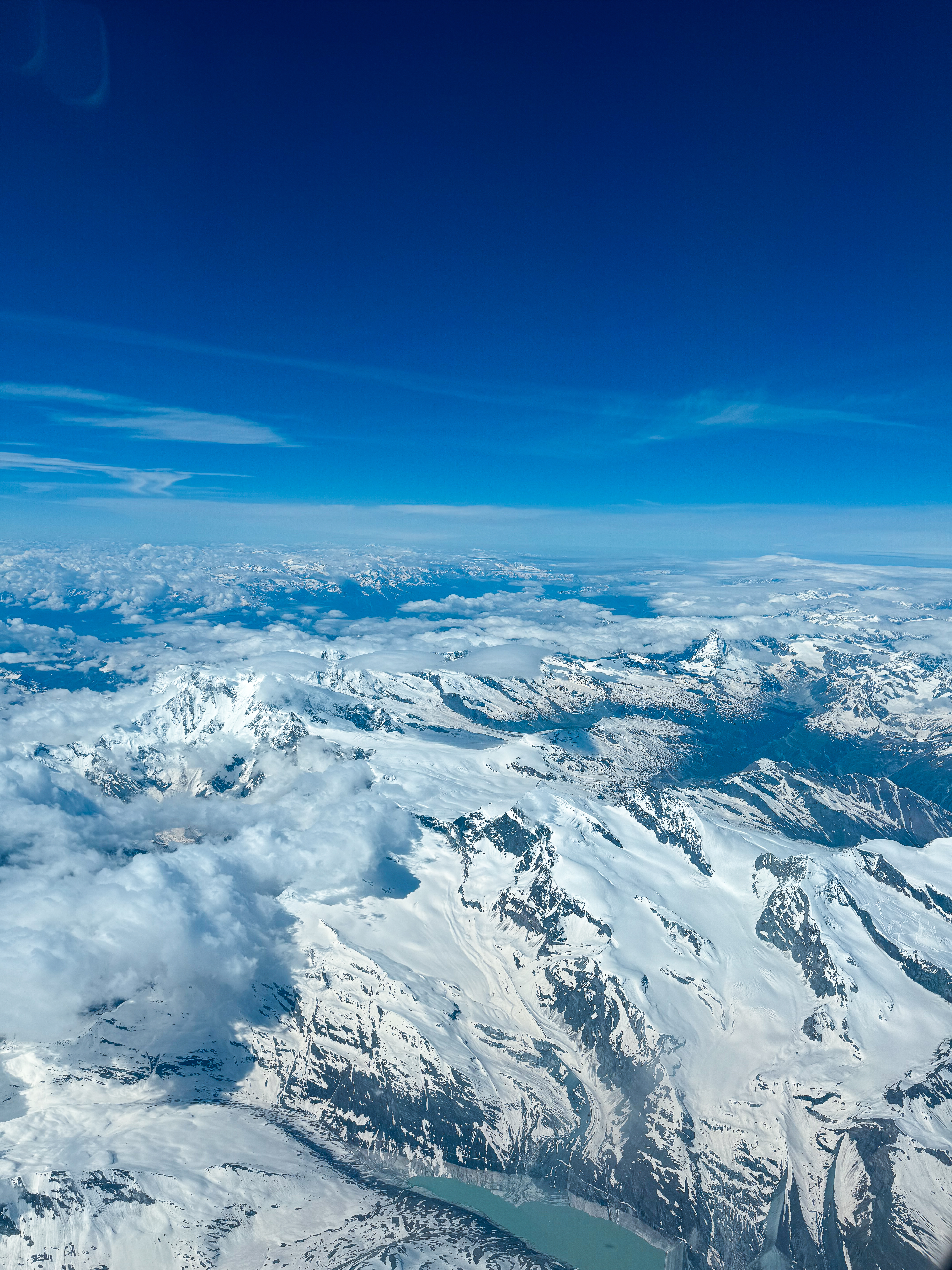 Montagne enneigée