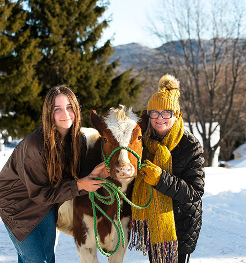 Solange et Léanne